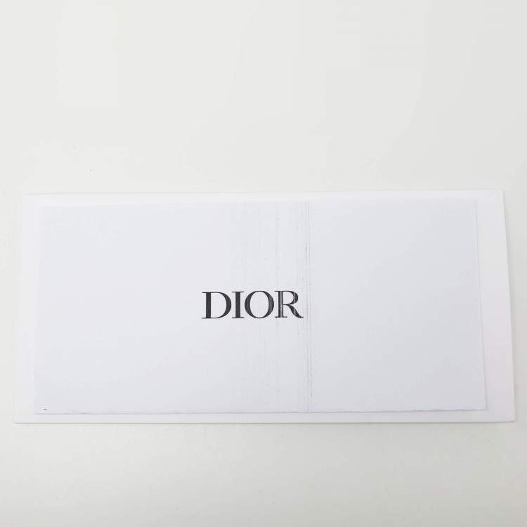 Pre Owned Dior Blue Technical Fabric Diortravel Zipped Pouch