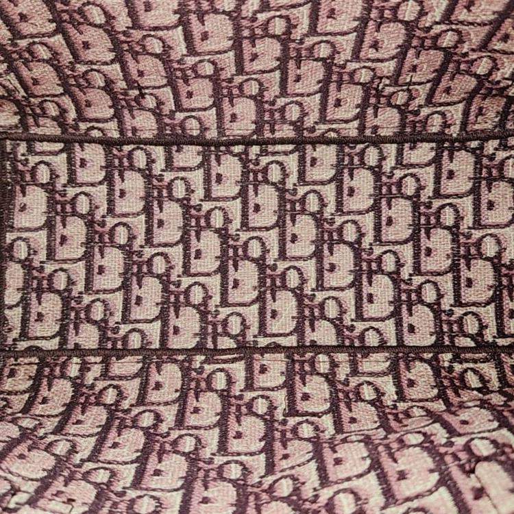 Pre Owned Christian Dior burgundy Logo Oblique Diorcmap Messenger Bag