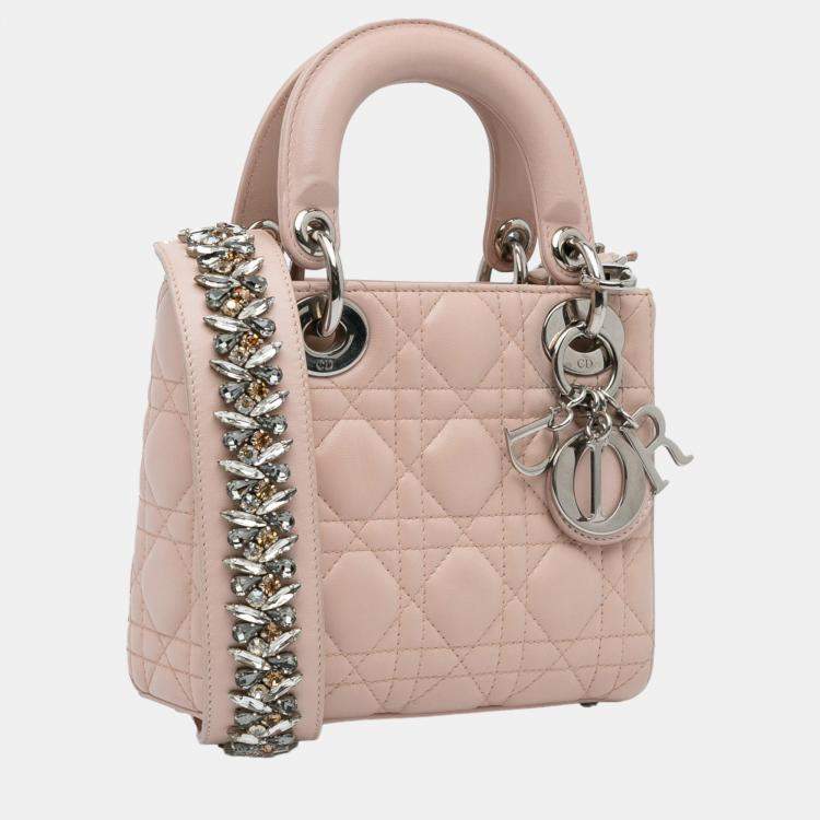 Lady dior pink clearance mini