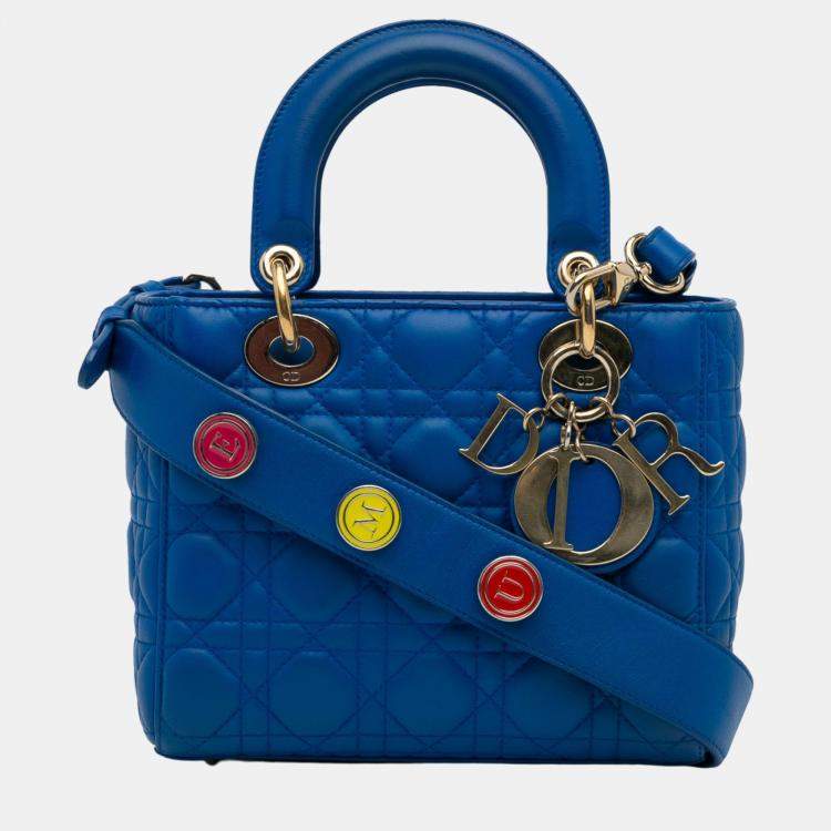 Dior Blue Small Cannage Lady Dior My ABCDior Dior TLC