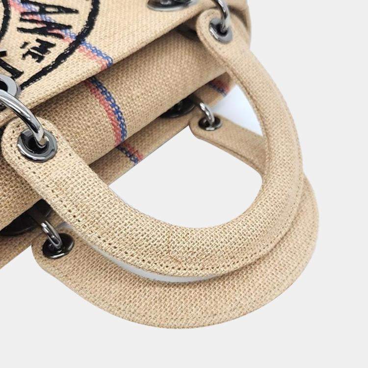 Pre Owned Christian Dior D-LITE Lady Bag Medium