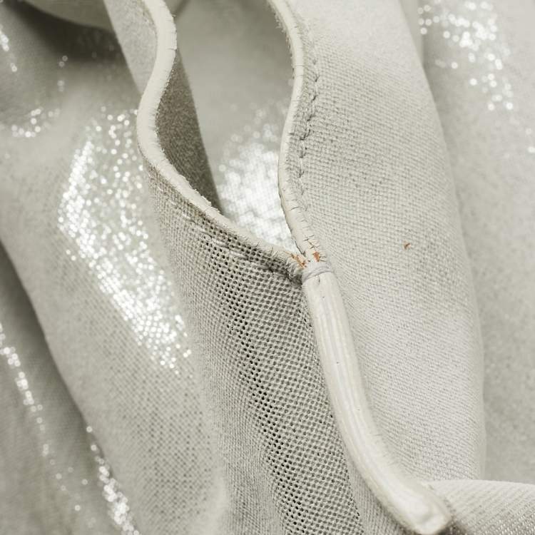 Pre Owned Dior Mint Green Shimmering Suede Babe Hobo