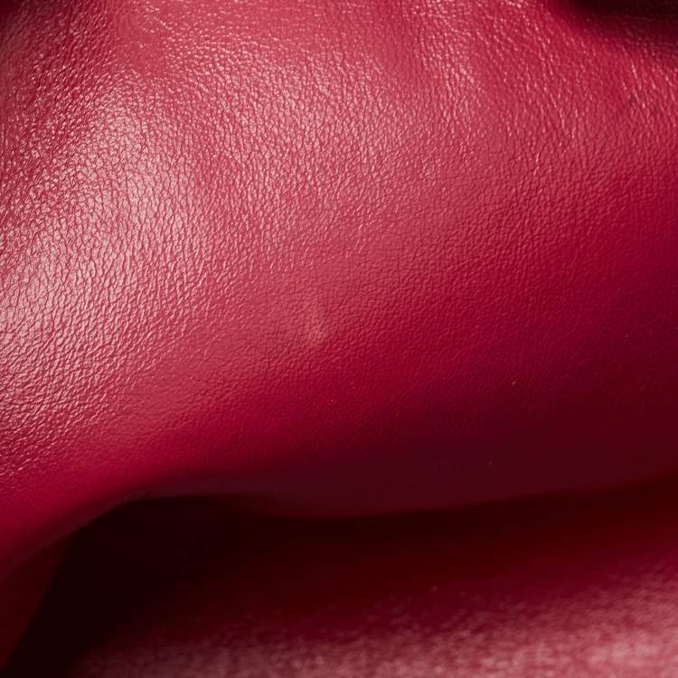 Pre Owned Dior Black Leather Medium Diorissimo Shopper Tote