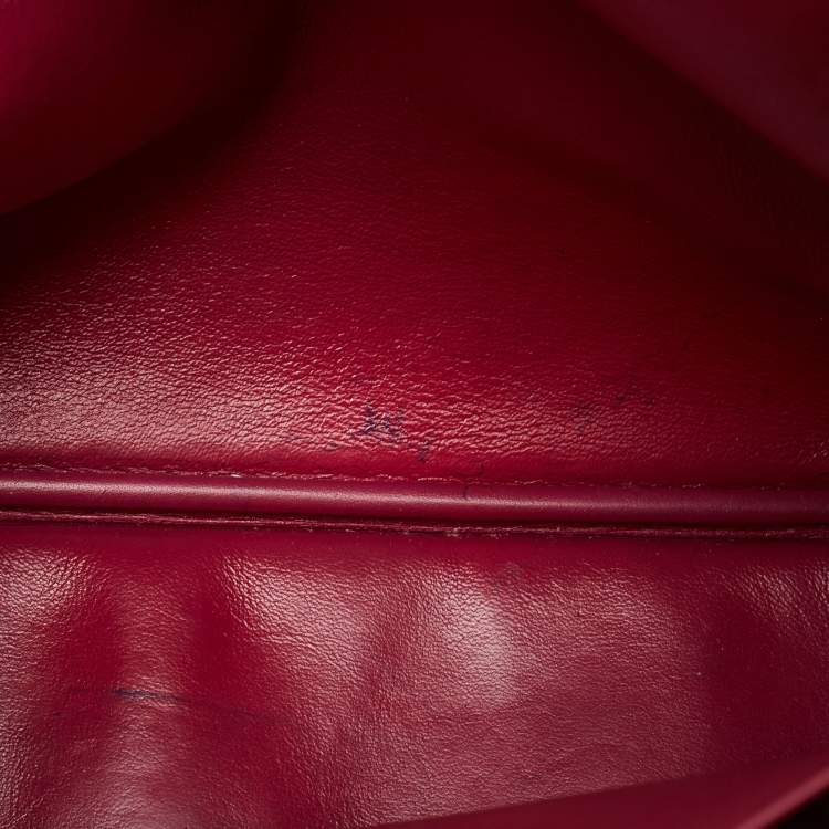 Pre Owned Dior Black Leather Medium Diorissimo Shopper Tote