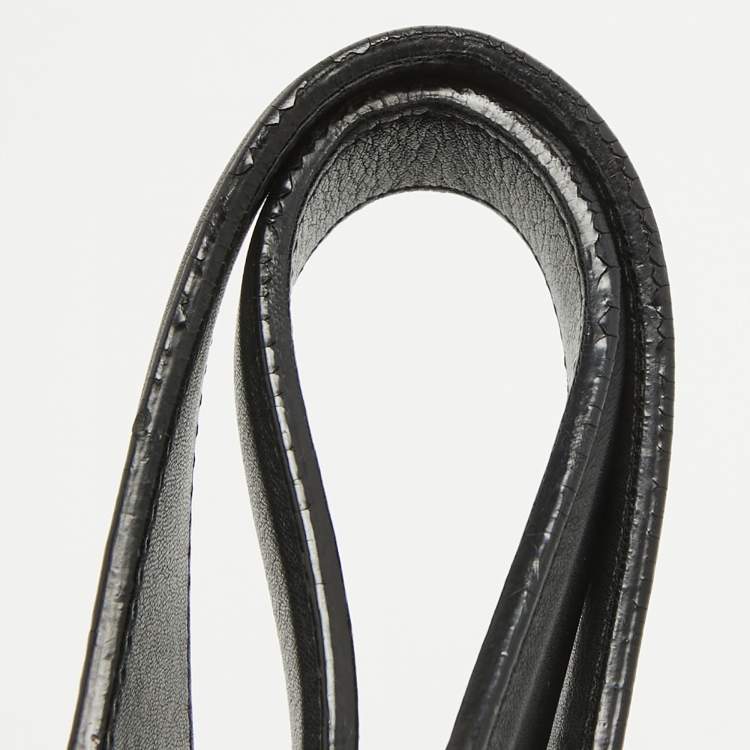 Pre Owned Dior Black Leather Le Trente Hobo