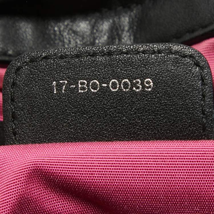 Pre Owned Dior Black Leather Le Trente Hobo