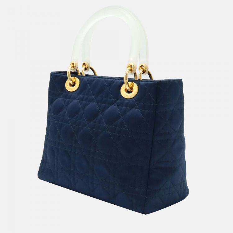 Pre Owned Christian Dior Vintage Micro Lady Dior 1997 Top Handle Bag