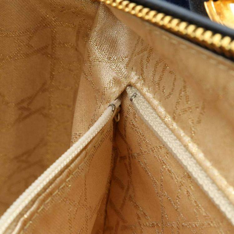 Pre Owned Christian Dior Vintage Micro Lady Dior 1997 Top Handle Bag