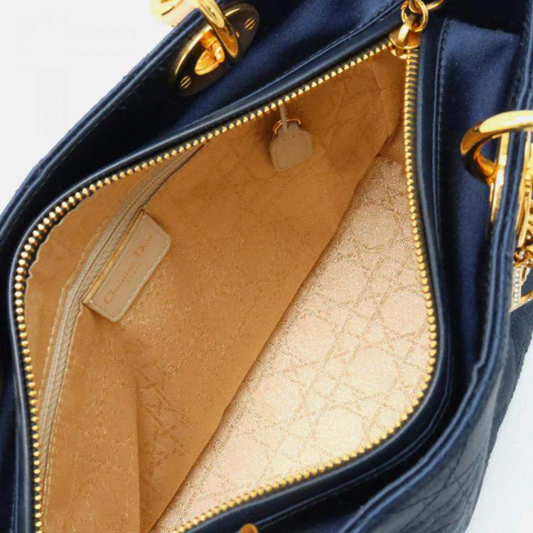 Pre Owned Christian Dior Vintage Micro Lady Dior 1997 Top Handle Bag