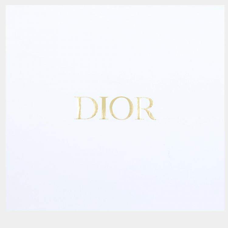 Pre Owned Dior Neon Orange Canvas Mini Book Tote Bag