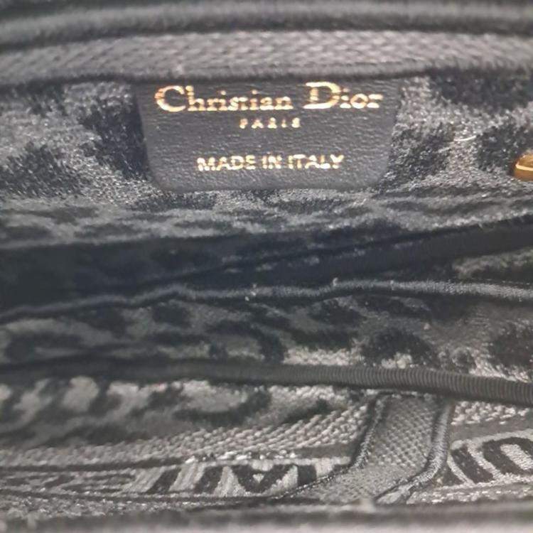 مملوكة مسبقًا Dior Gray Fabric Saddle Bag