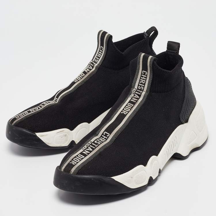 Dior fusion sneaker in black technical fabric best sale