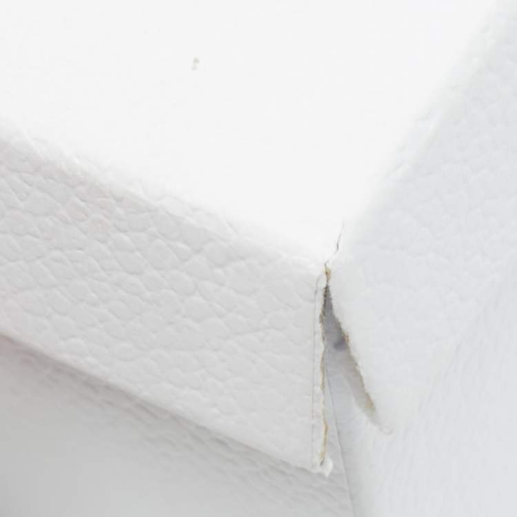 Pre Owned Dior Black Leather 30 Montaigne Thong Flats Size 37