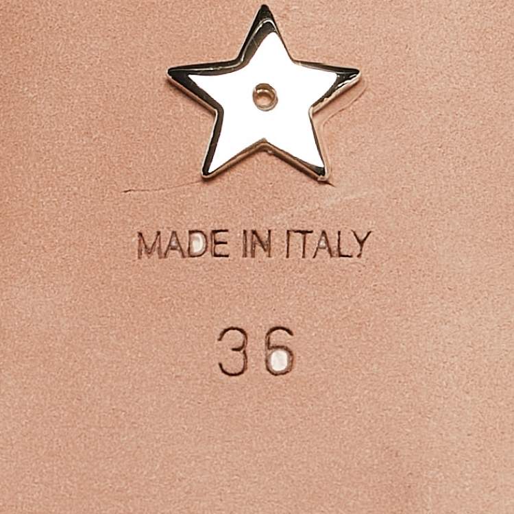 Pre Owned Dior Black Patent Leather D'cest Ankle Strap Sandals Size 36