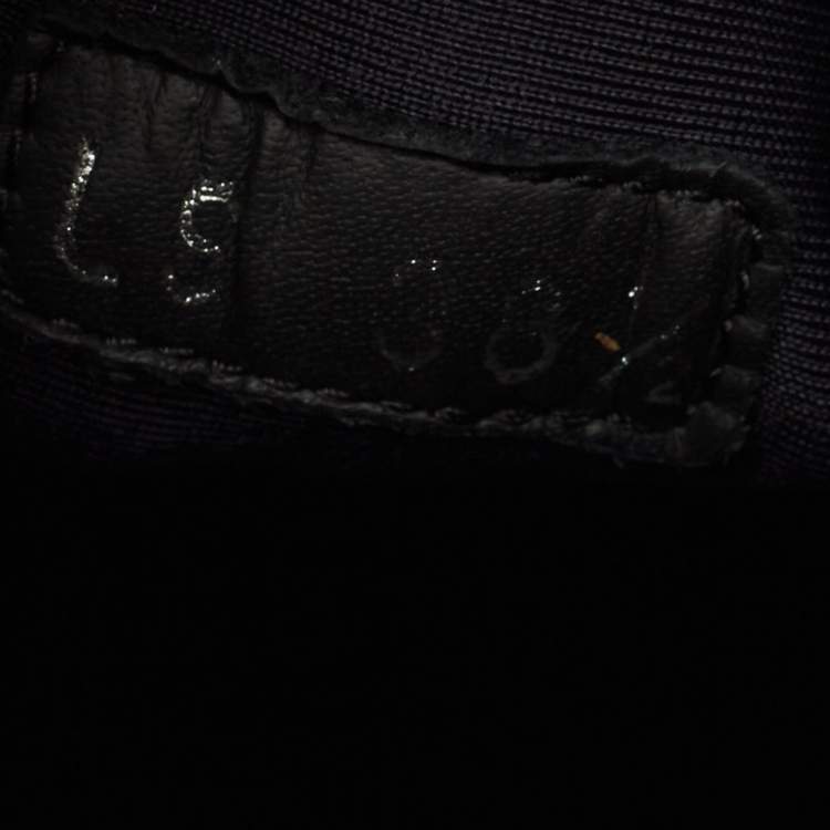 Pre Owned حذاء رياضي ديور دي كونكت جلد ونيوبرين أسود مقاس 38.5