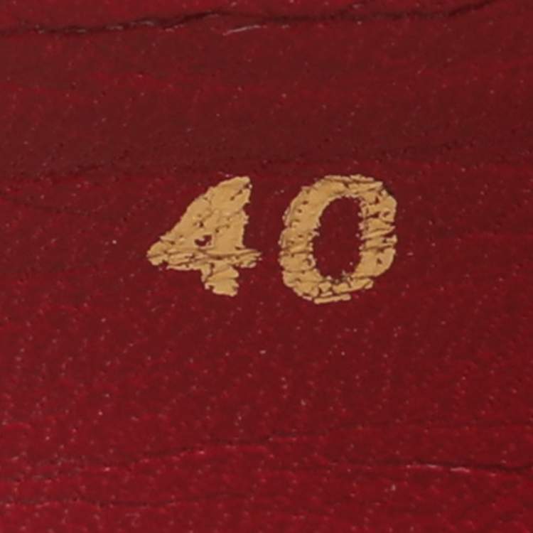 Pre Owned Dior Pink Patent Leather Bow Slide Sandals Size 40