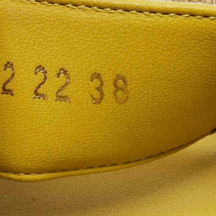 Pre Owned Dior DiorAct Size 38 Olive Green Leather Slingback Sandals