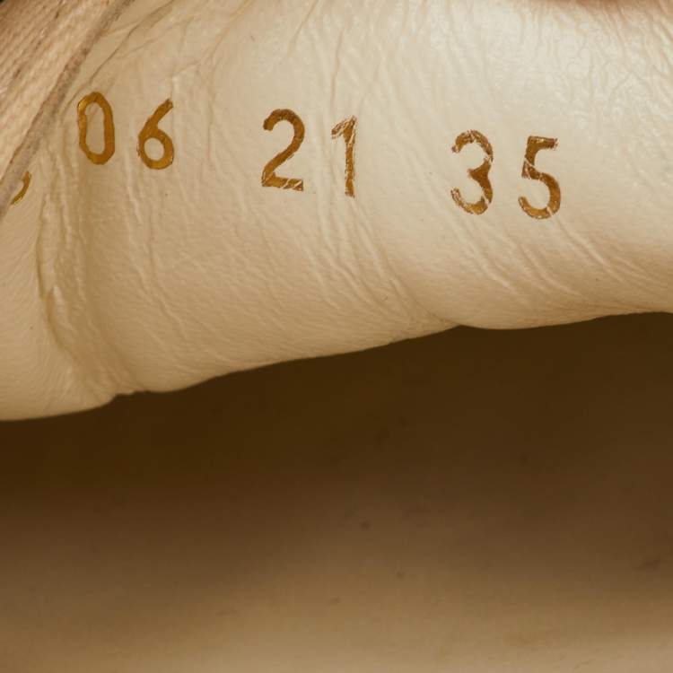 Pre Owned Dior Walk'n'Dior Size 35 Navy Blue/White Oblique Canvas and Rubber Low Top Sneakers