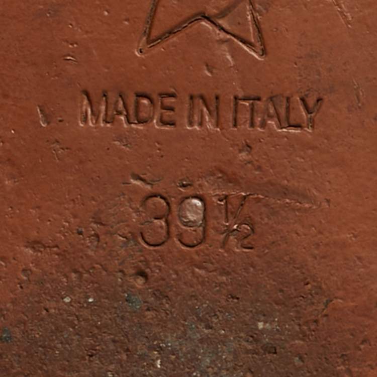 Pre Owned Dior Dway Size 39.5 Navy Blue Embroidered Canvas Flat Slides 