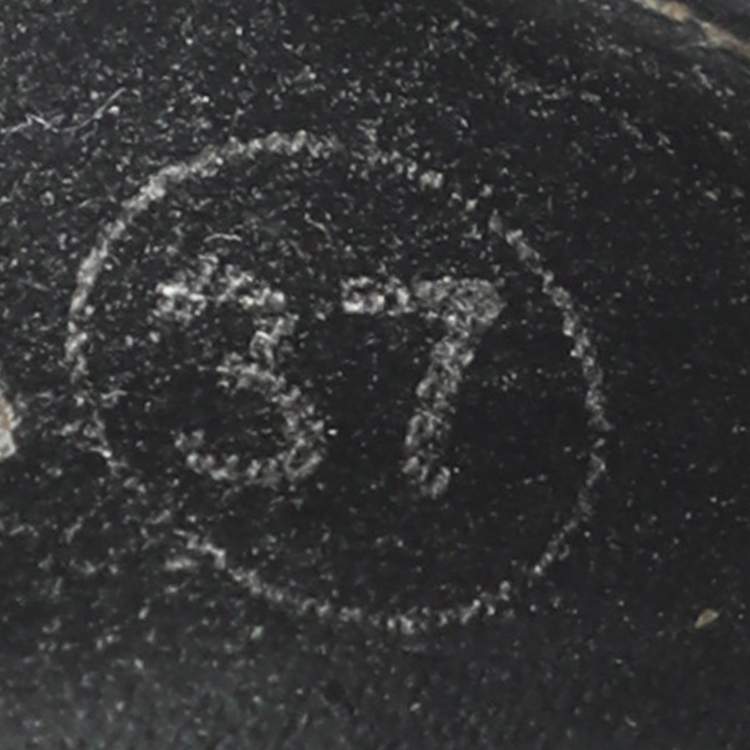 Pre Owned Dior Fusion Size 37 Black Mesh Flower Embellished Low Top Sneakers