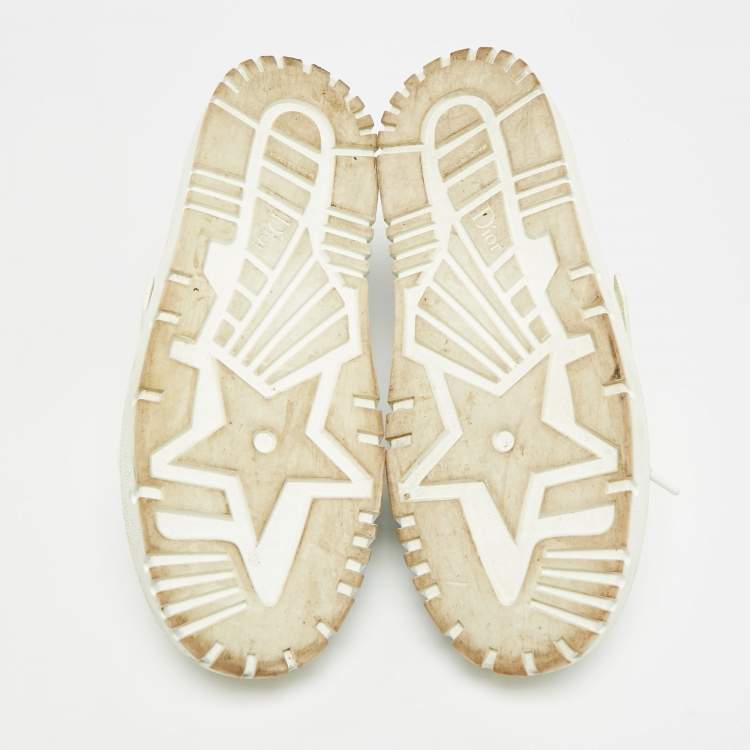 Pre Owned حذاء رياضي ديور بألوان متعددة قماش تقني ومطاط ديور آي دي منخفض من أعلى مقاس 38.5