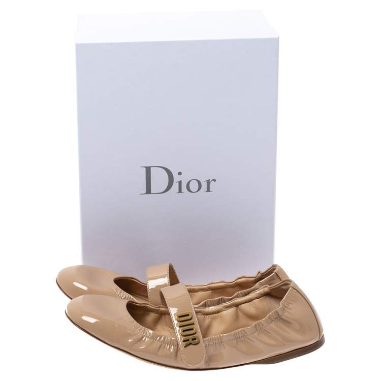 dior baby d flats