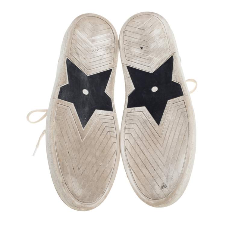 Pre Owned Dior White Leather D-Bee Low Top Sneakers Size 39