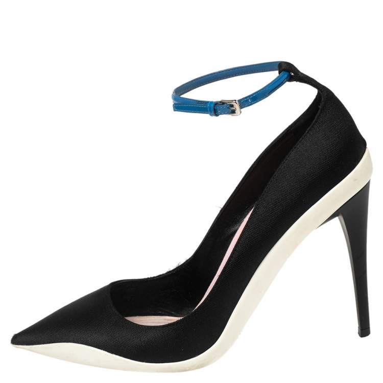 dior ankle strap pumps