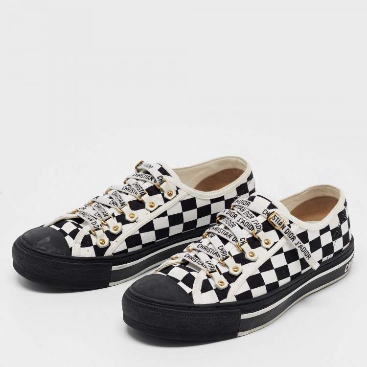 Louis Vuitton Paris Black checkered canvas Sneakers