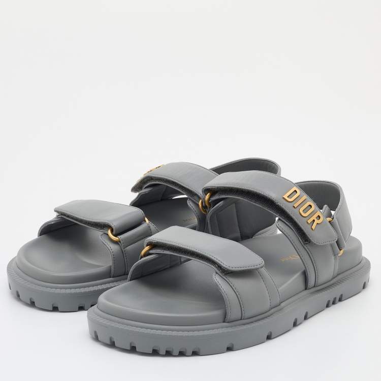 Grey 2025 dior sandals