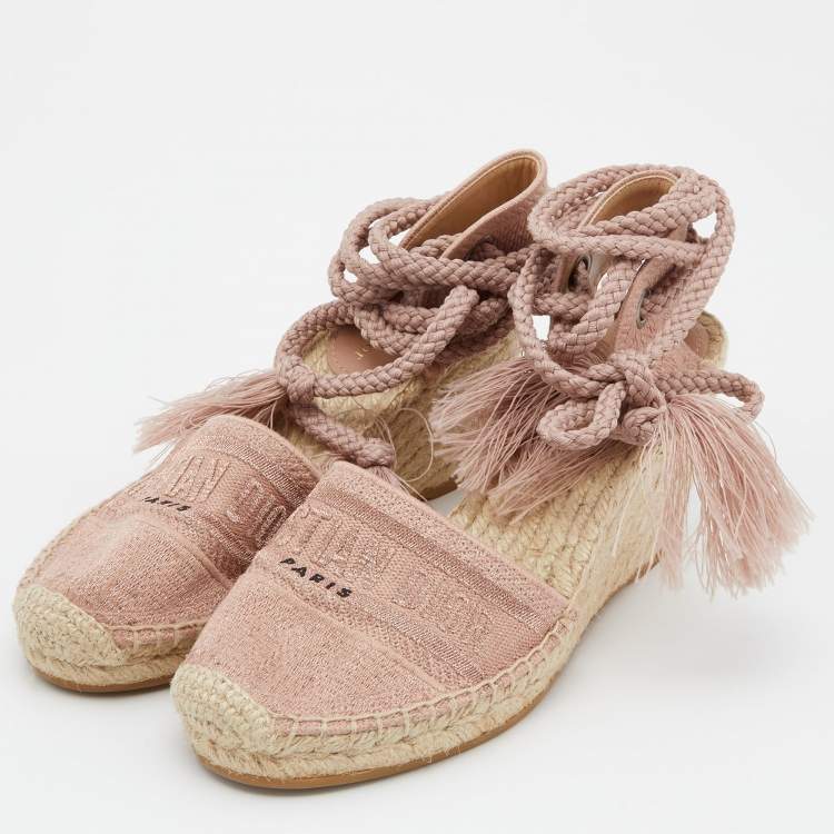 Scarpe zeppa corda Louis Vuitton  Gorgeous shoes, Espadrilles, Boots