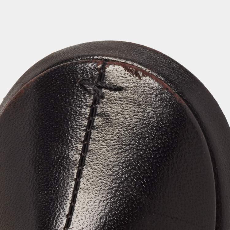 Pre Owned Dior Black Technical Fabric J'adior Slingback Flats Mules Size 40.5