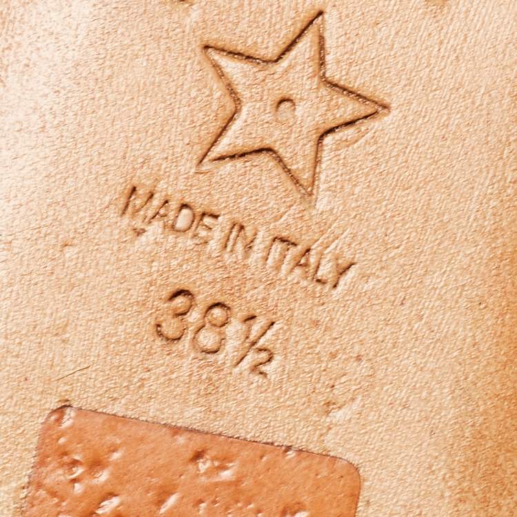 Pre Owned Dior Black Canvas Miss jadior Ballet Flats Size 38.5