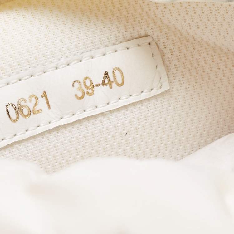 Pre Owned Dior Multicolor Nylon and Leather DiorAlps Ankle Boots Size 39-40