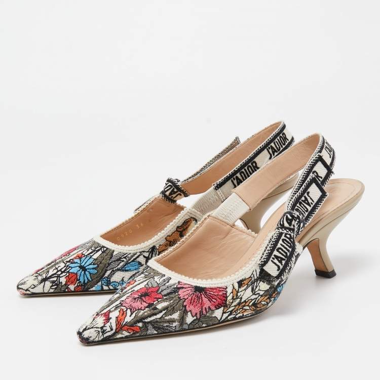 Dior Pre-Loved J'Adior slingback pumps for Women - Gold in KSA | Level Shoes