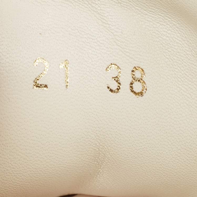 Pre Owned Dior White/Grey Oblique Embroidered Canvas Walk'n'Dior Sneakers Size 38