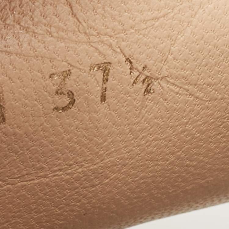 Pre Owned Dior Navy Blue/White Logo Embroidered Canvas Toile De Jouy Dway Slides Size 37.5