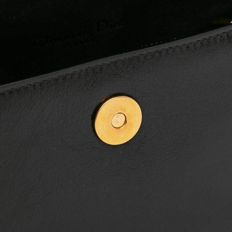 Pre Owned   Dior Leather Saddle Belt Pouch