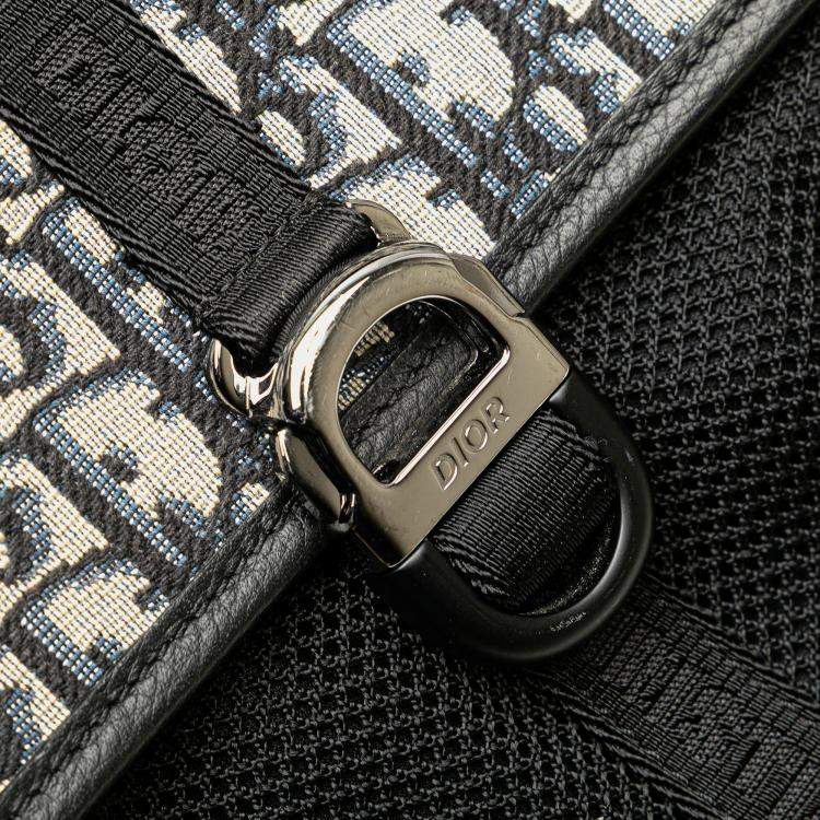 Pre Owned Dior Oblique Canvas 8 Backpack