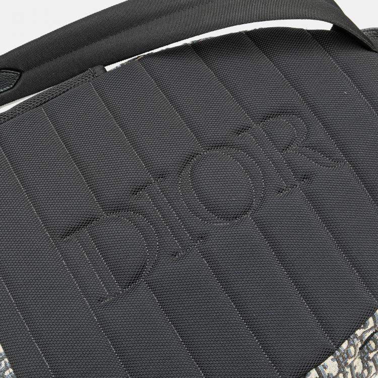 Pre Owned Dior Oblique Canvas 8 Backpack