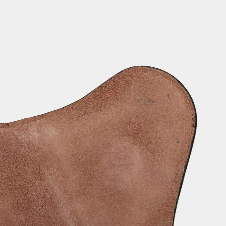 Pre Owned Dior Leather Saddle Belt Bag