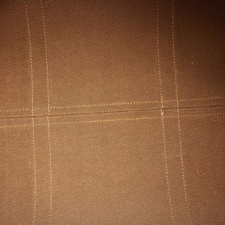 Pre Owned Dior Brown Honeycomb Travel Bag