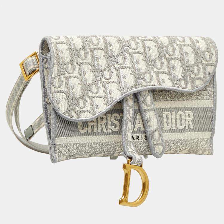 Saddle slim pouch dior hot sale