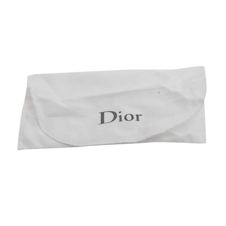 Pre Owned Dior White Stainless Steel Diamonds Christal CD113118M001 Women's Wristwatch 33 mm