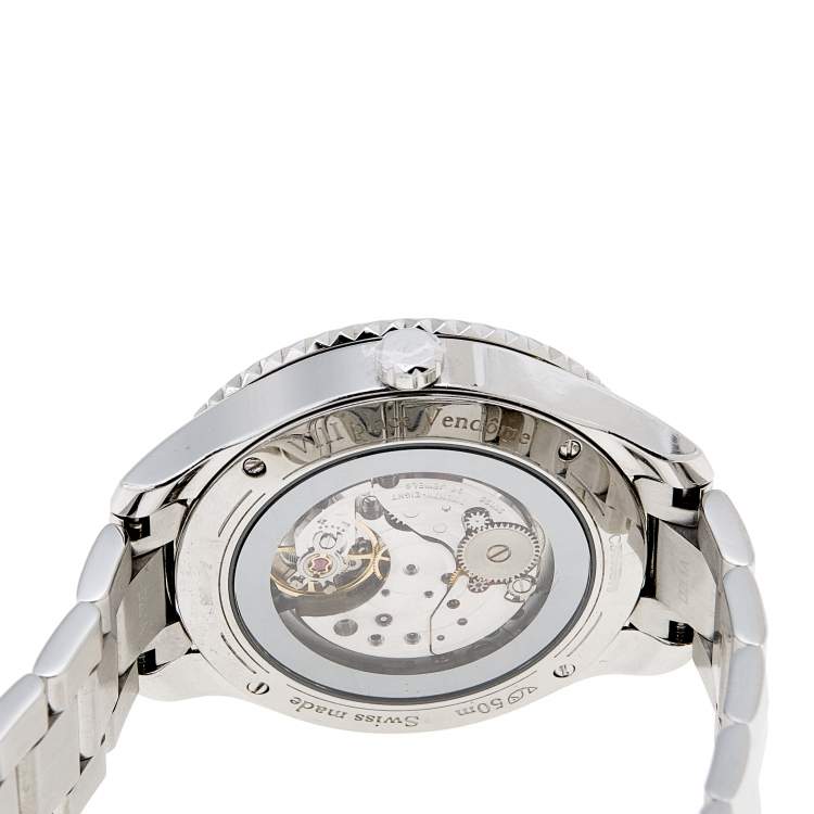 Pre Owned Dior Multicolor Mother of Pearl Diamond Stainless Steel Grand Bal Plisse Soleil CD153B10 Women's Wristwatch 36 mm