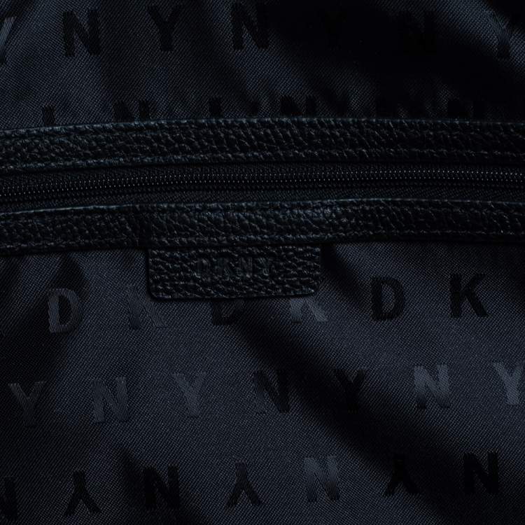 Pre Owned DKNY Beige Leather Tote