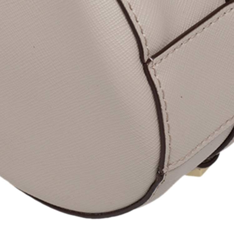 Pre Owned DKNY Beige PVC Small BO Duffel Bag