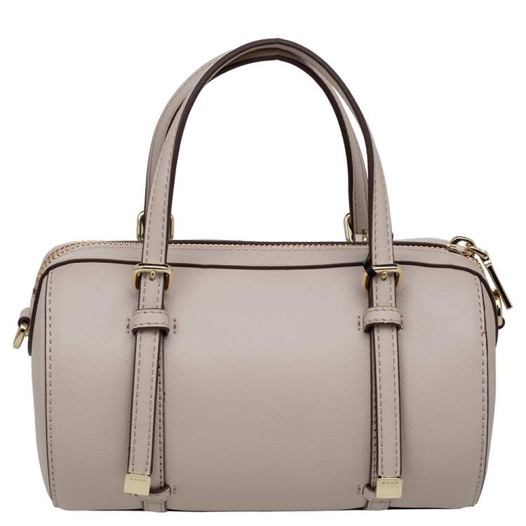 Pre Owned DKNY Beige PVC Small BO Duffel Bag