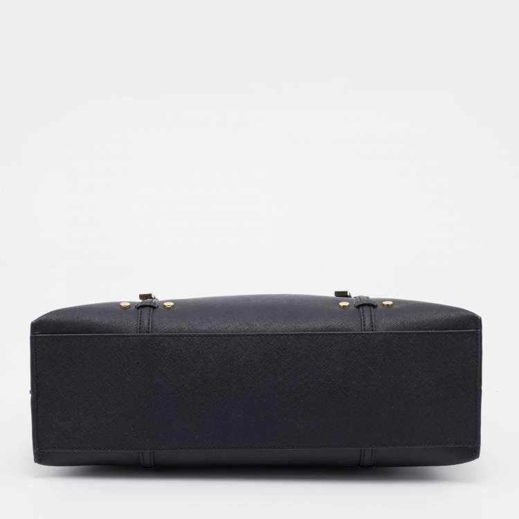 مملوكة مسبقًا DKNY Black Leather Tote