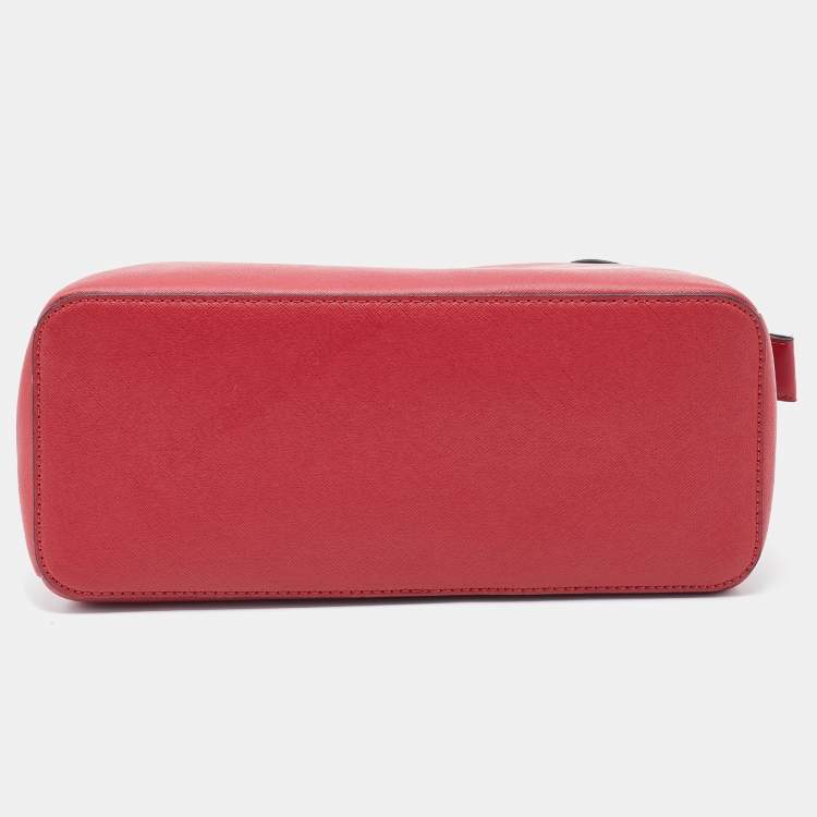 مملوكة مسبقًا DKNY Red Saffiano Leather Paige Tote